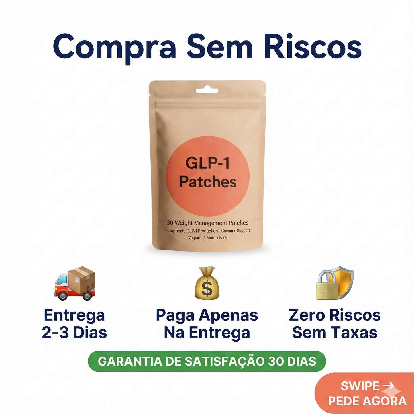 Patches GLP-1 Para Controlo de Peso Natural