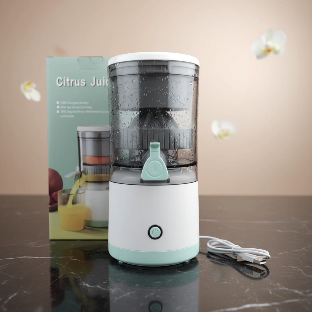 Prensa Automática de Sucos – Para Sucos Frescos em Segundos!