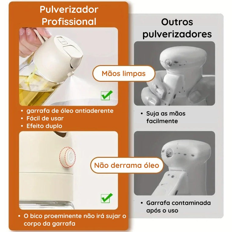 Borrifador de Óleo 2 em 1