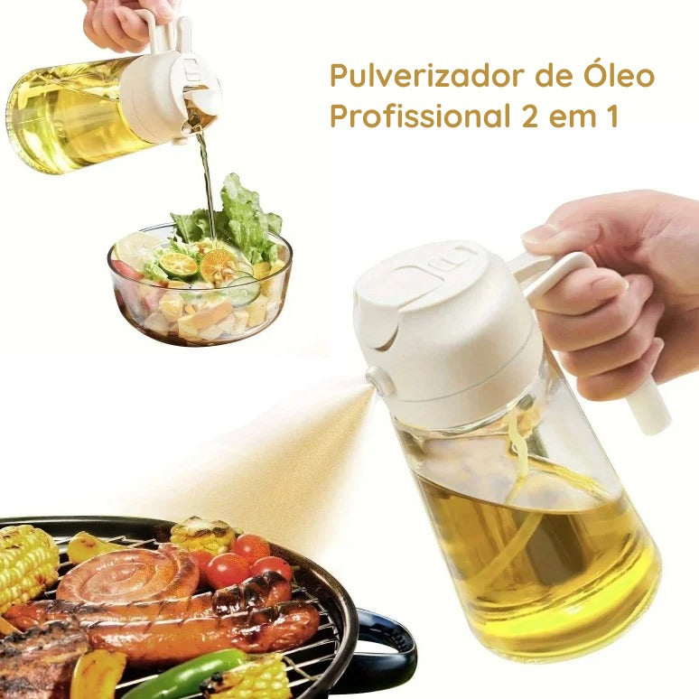 Borrifador de Óleo 2 em 1