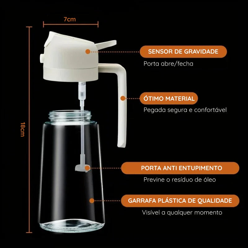 Borrifador de Óleo 2 em 1
