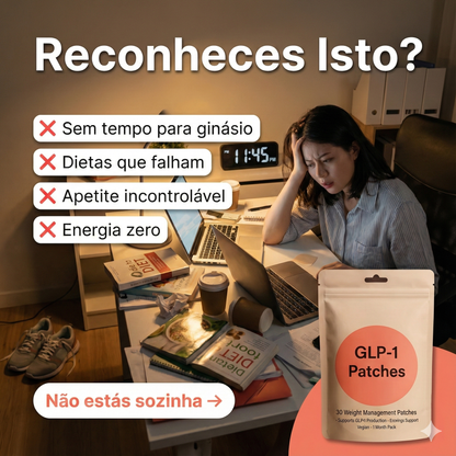Patches GLP-1 Para Controlo de Peso Natural﻿