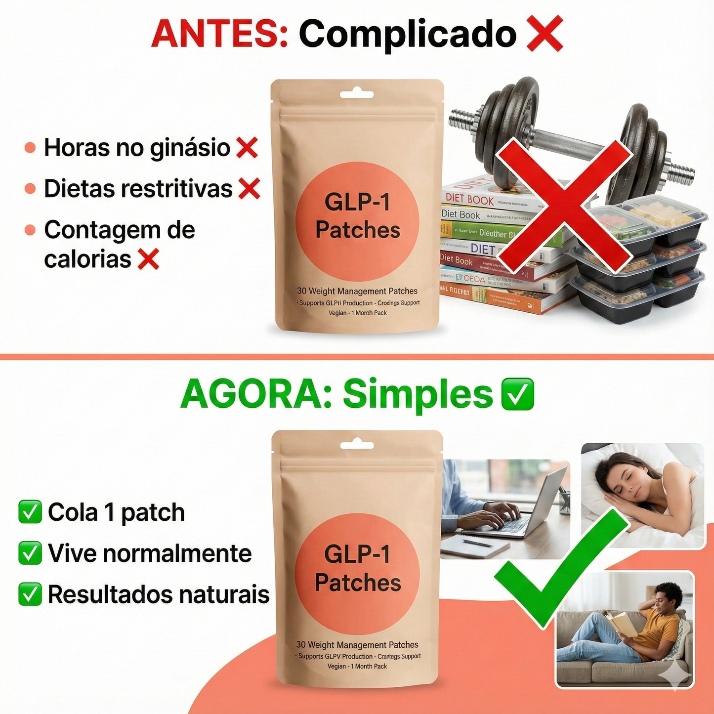 Patches GLP-1 Para Controlo de Peso Natural﻿