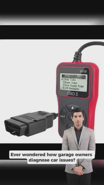 Scanner OBD II V500 Profissional para Diagnóstico Automotivo